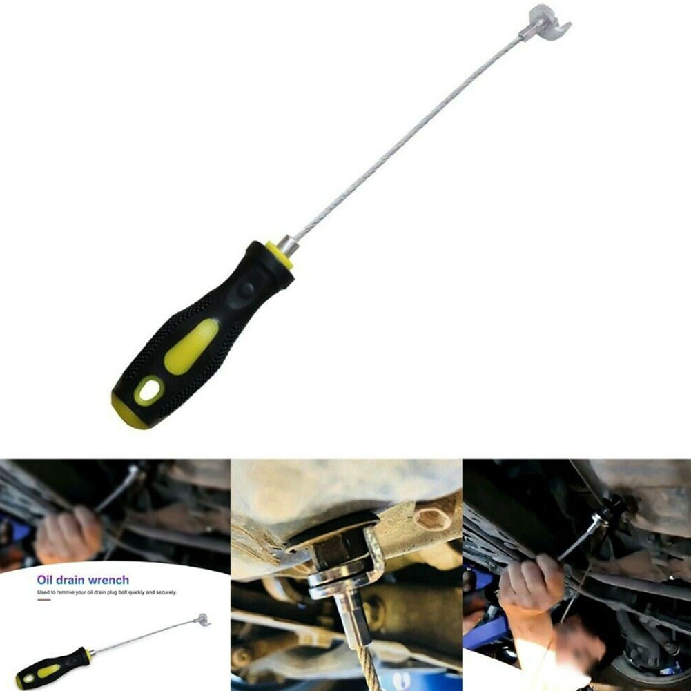 Magnetic Oil Drain Plug Remover Strong Tool,Anti Scald Pan Screw Sleeve