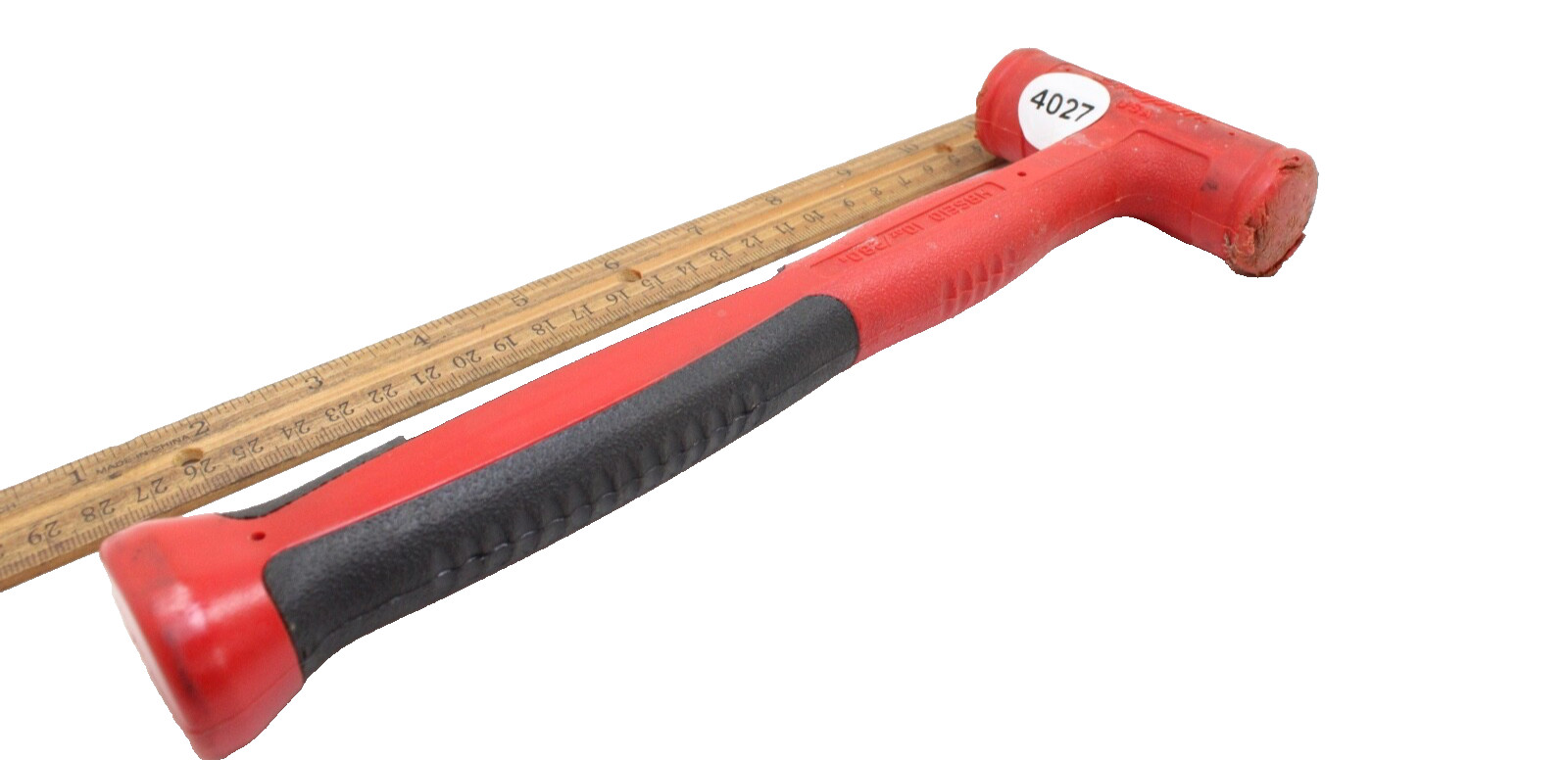 Snap-on HBSE10 10oz/550g 10″ RED Handle Soft Grip Soft Face Dead Blow Hammer USA