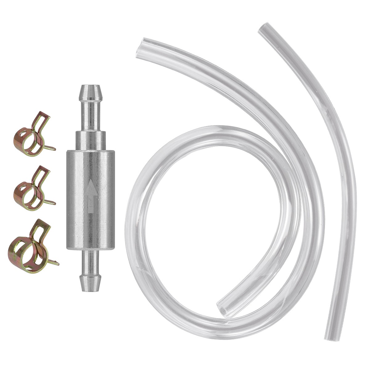 New 4 PCS Brake Bleeder Hose, One Way Check Valve Tube Bleeding Tool Kit Silver