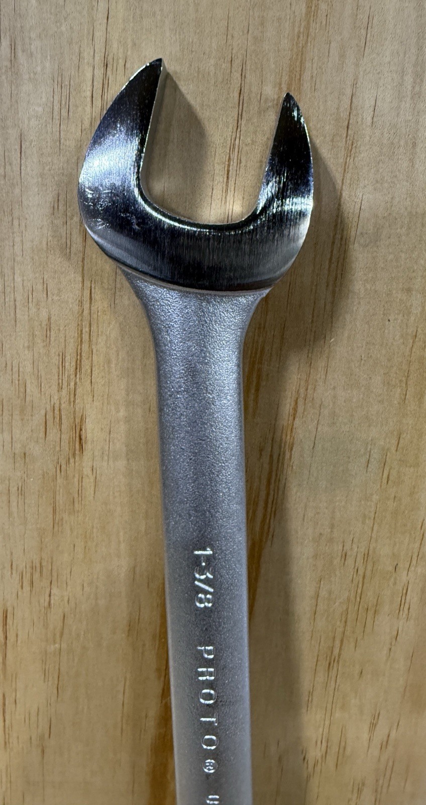 Proto 1-3/8” Combination Wrench 12pt SAE J1244 Satin Chrome USA NEW