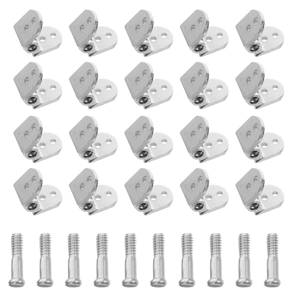 5 Sets Metal Eyewear Hinges Replacement for Repair Kit Eyeglasses Supplies