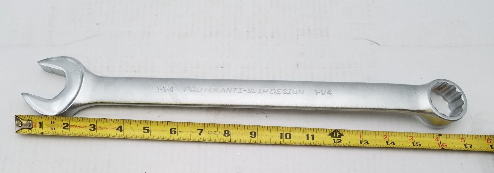 Pronto Anti-Slip Design 1-1/4″ Combination Wrench 1240ASD 17″ NEW