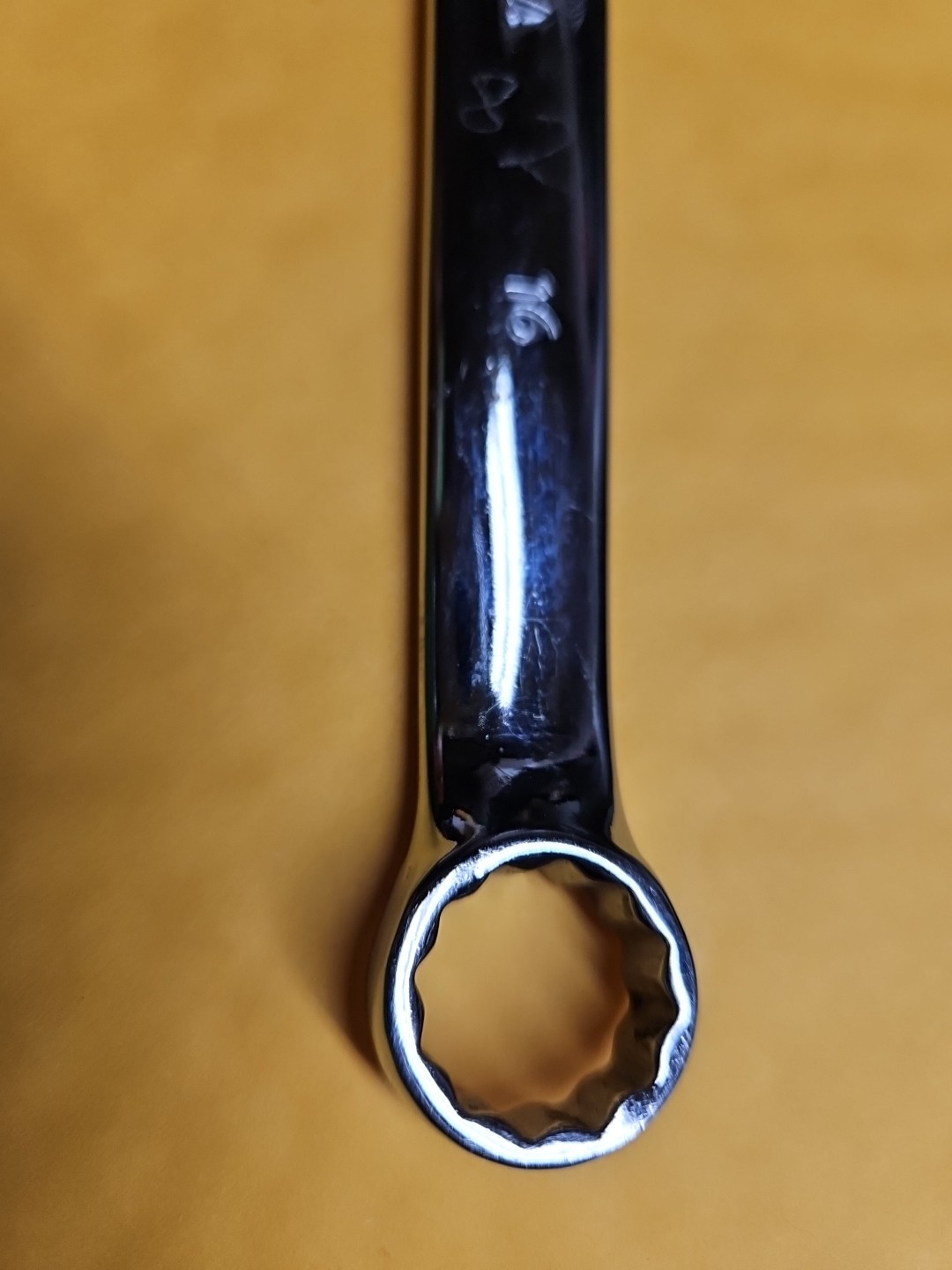 BlackHawk 16MM Full Polish 12 Point Combination Wrench BW-1116MP USA Made Tool.
