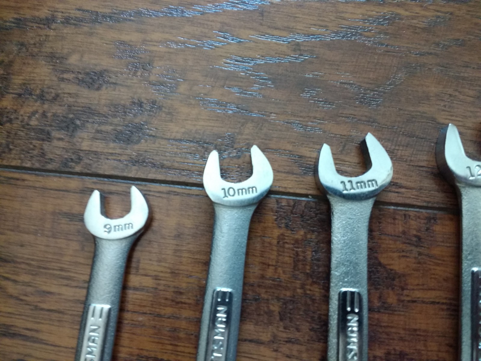 Craftsman 8 Pc Wrenches METRIC 9mm-17mm Made in the USA