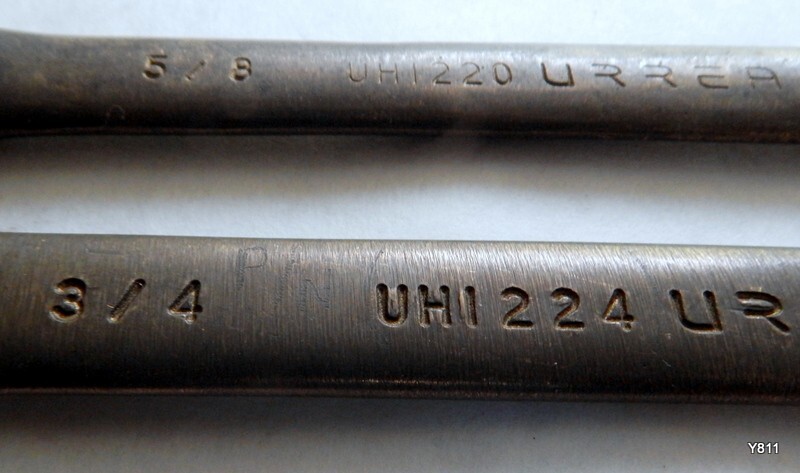 2 PCS URREA 3/4″ 5/8″ SAE 12-Point Combination Wrenches UHI220 UHI224