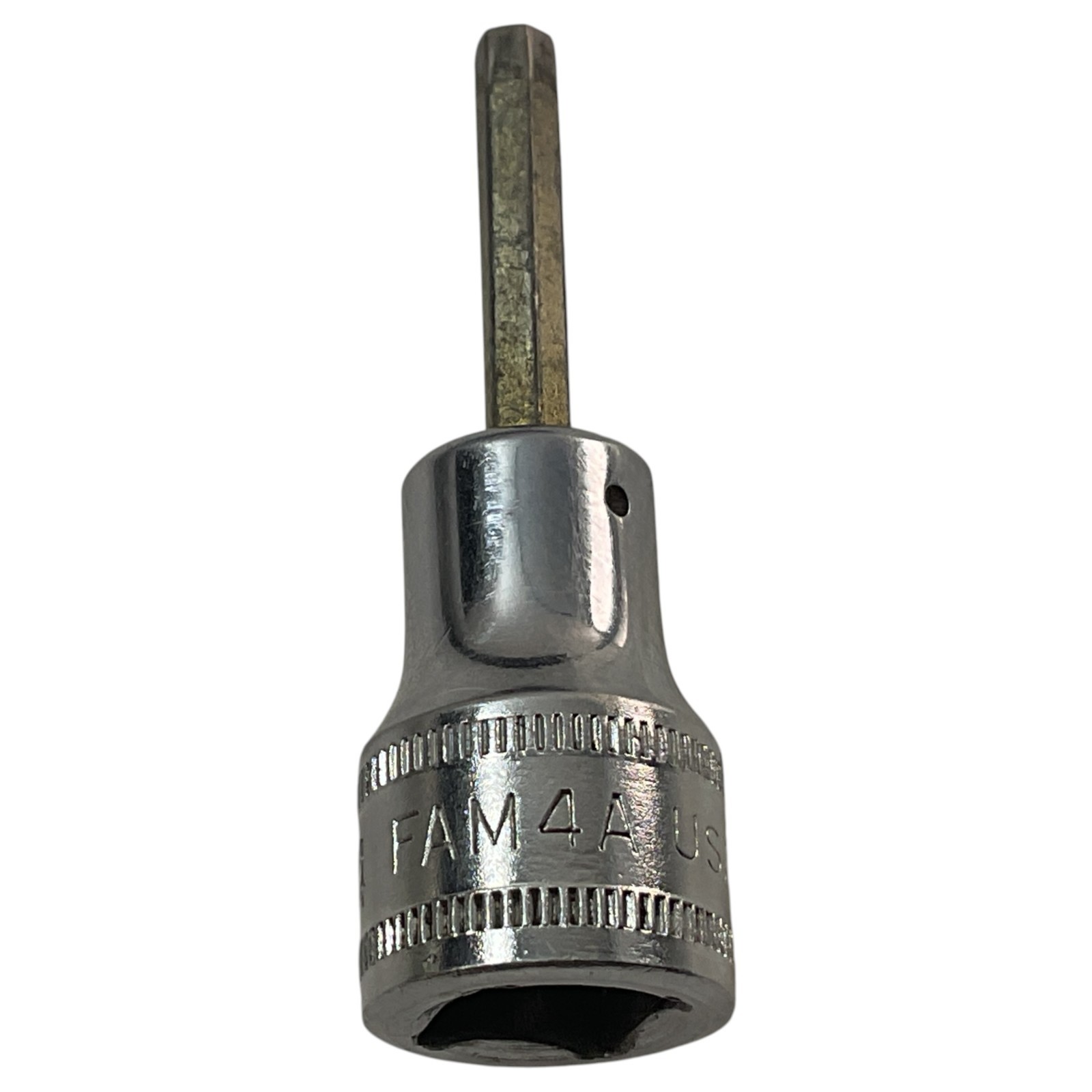 Snap-on Hex Bit Socket 4mm 6 Point 3/8″ Drive FAM4A Sold As Pictured Mechanic