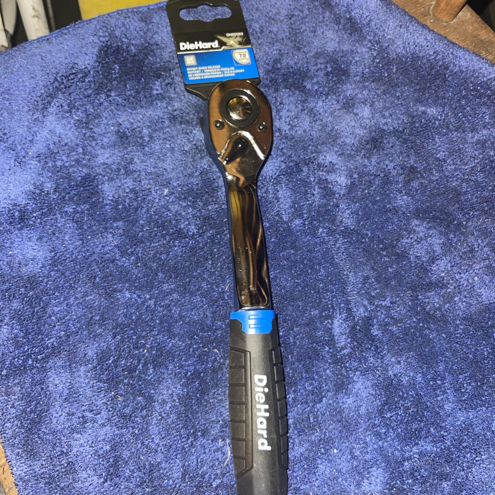 Dior Hard 1/2 Drive Offset Quick Release Ratchet