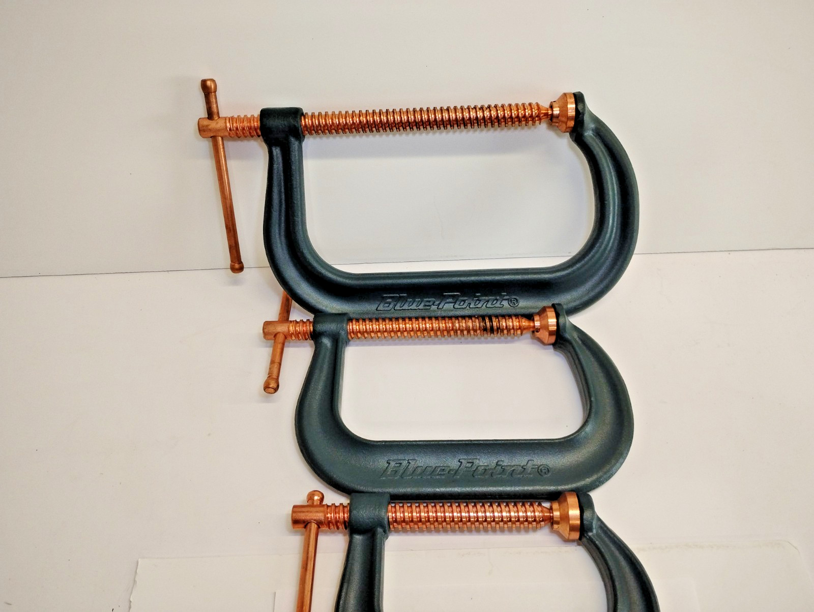 Blue Point Tools NEW Custom 4pc WELDING Clamp C-CLAMP Style SET