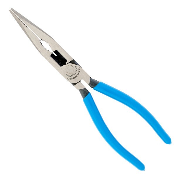 Channellock 318 8-inch XLT™ Combination Long Nose Pliers with Cutter
