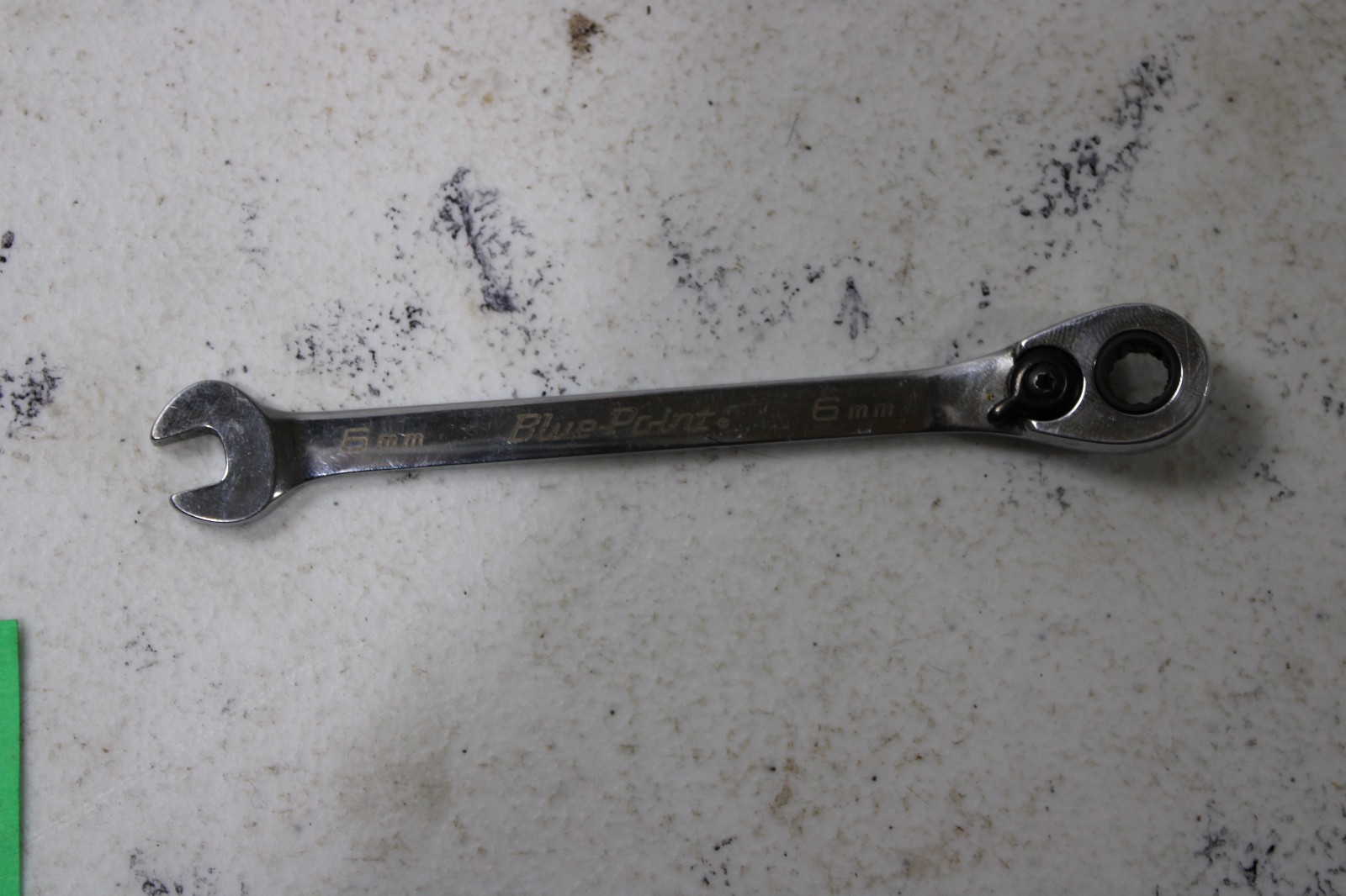 Blue Point by Snap-On Reversible Ratcheting Offset Wrench 6mm BOERM6