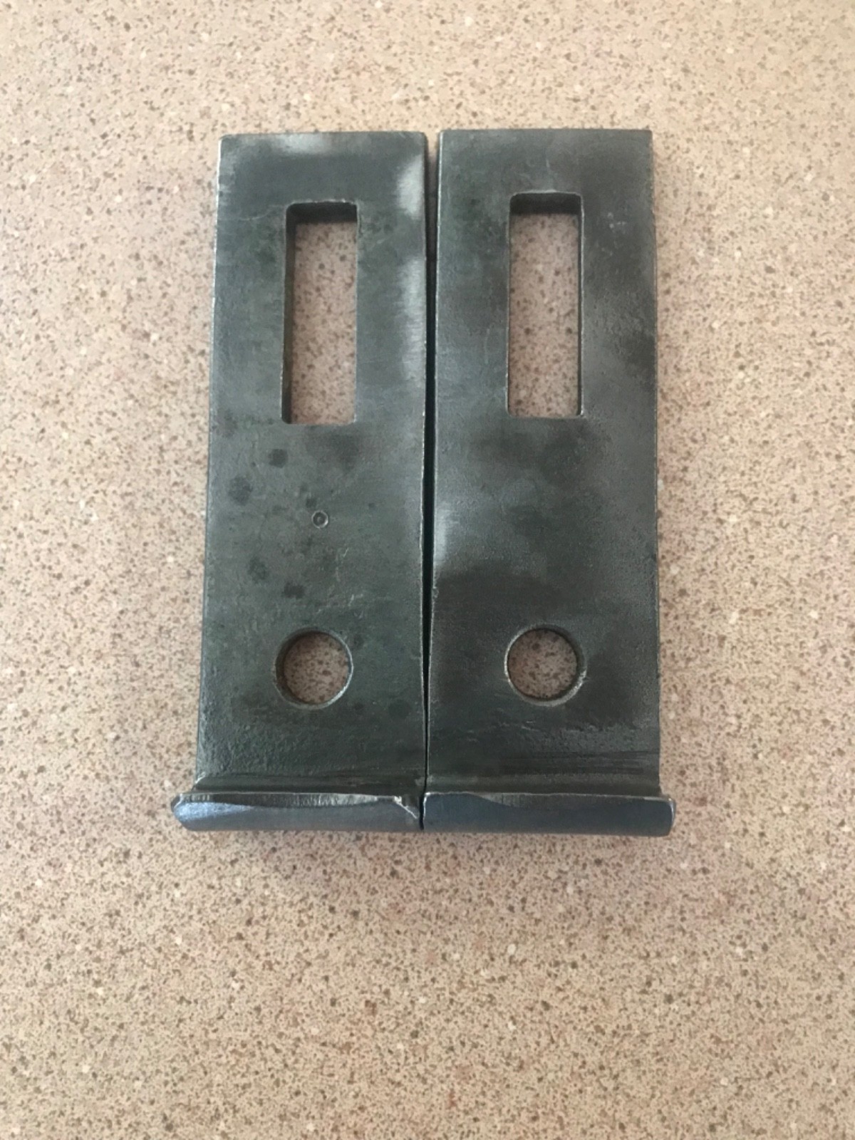 Pair Of PROTO 4025 Puller Jaw Leg 4″ X 1-1/4″ X 7/32″ Made In USA