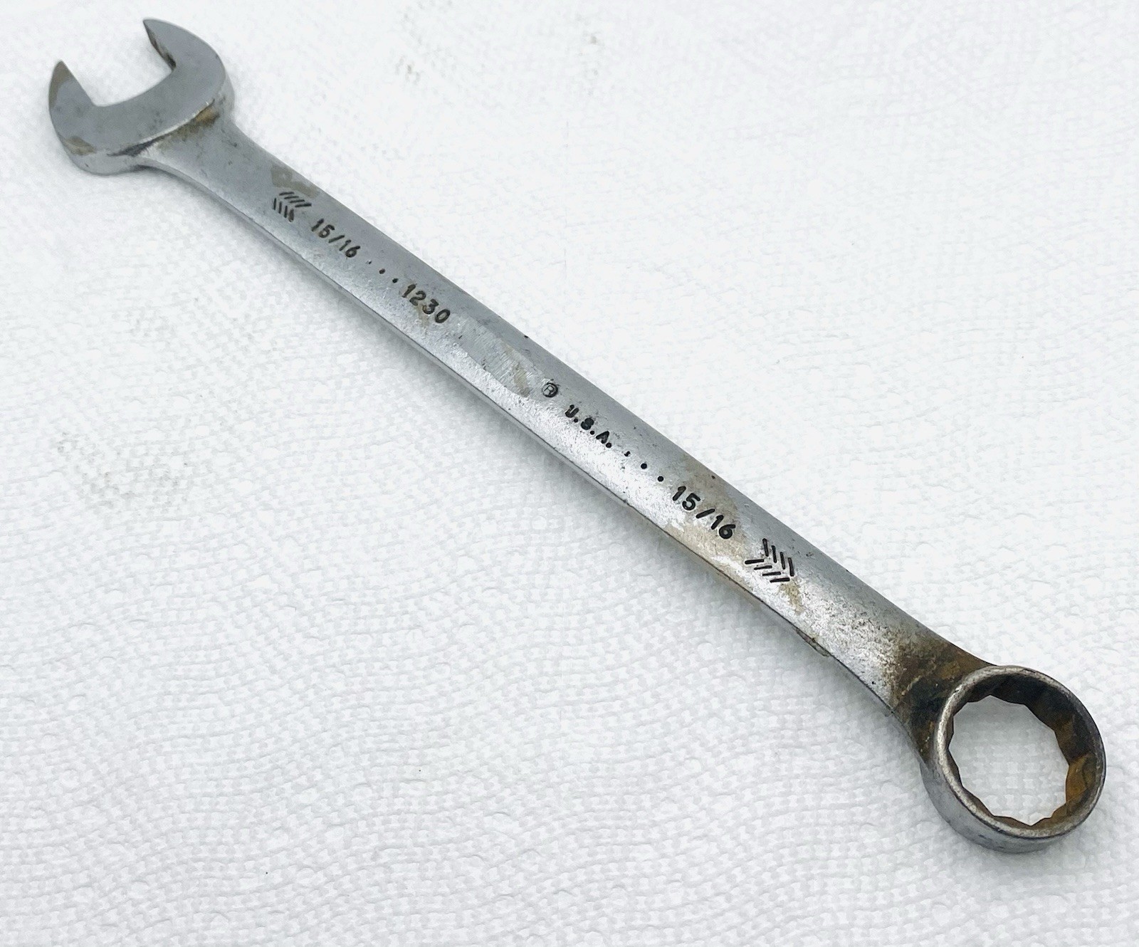 Vintage Professional 15/16-15/16 Combination Wrench S1 Used