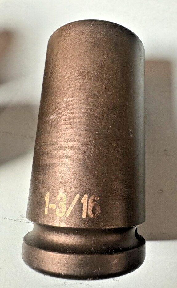 Grey Pneumatic 3038D 1-3/16″ SAE 6 Point Deep Impact Socket 3/4 in Dr Warranty