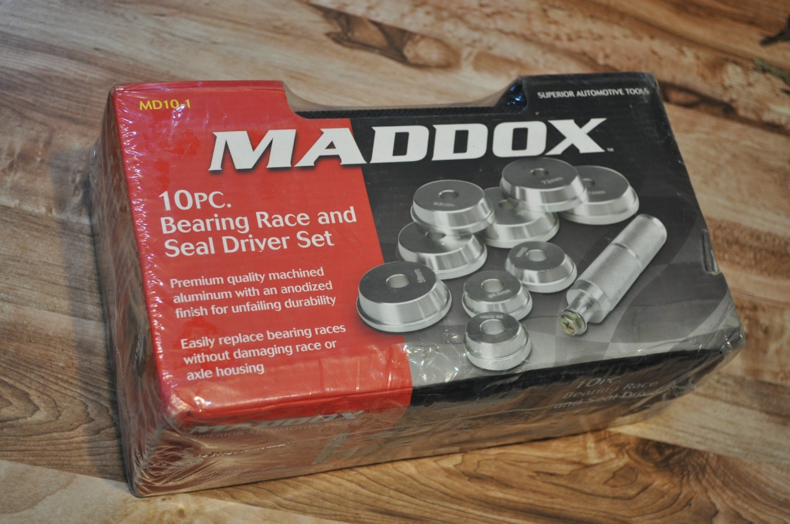 MADDOX Bearing Race And Seal Driver 10PC Set Kit MD10-1 NEW Free Shipping USA