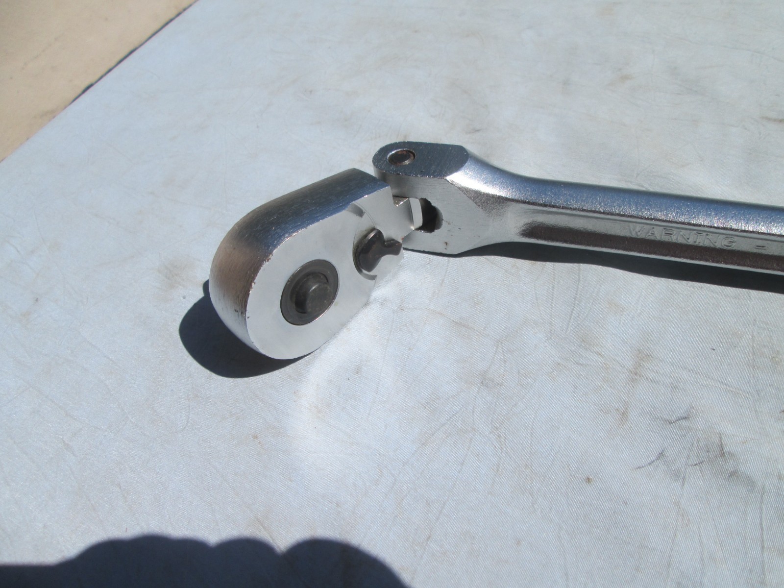 Vtg. SEARS Craftsman Flex Head 1/2″ Drive Ratchet 44816 VVK series Minty Nice