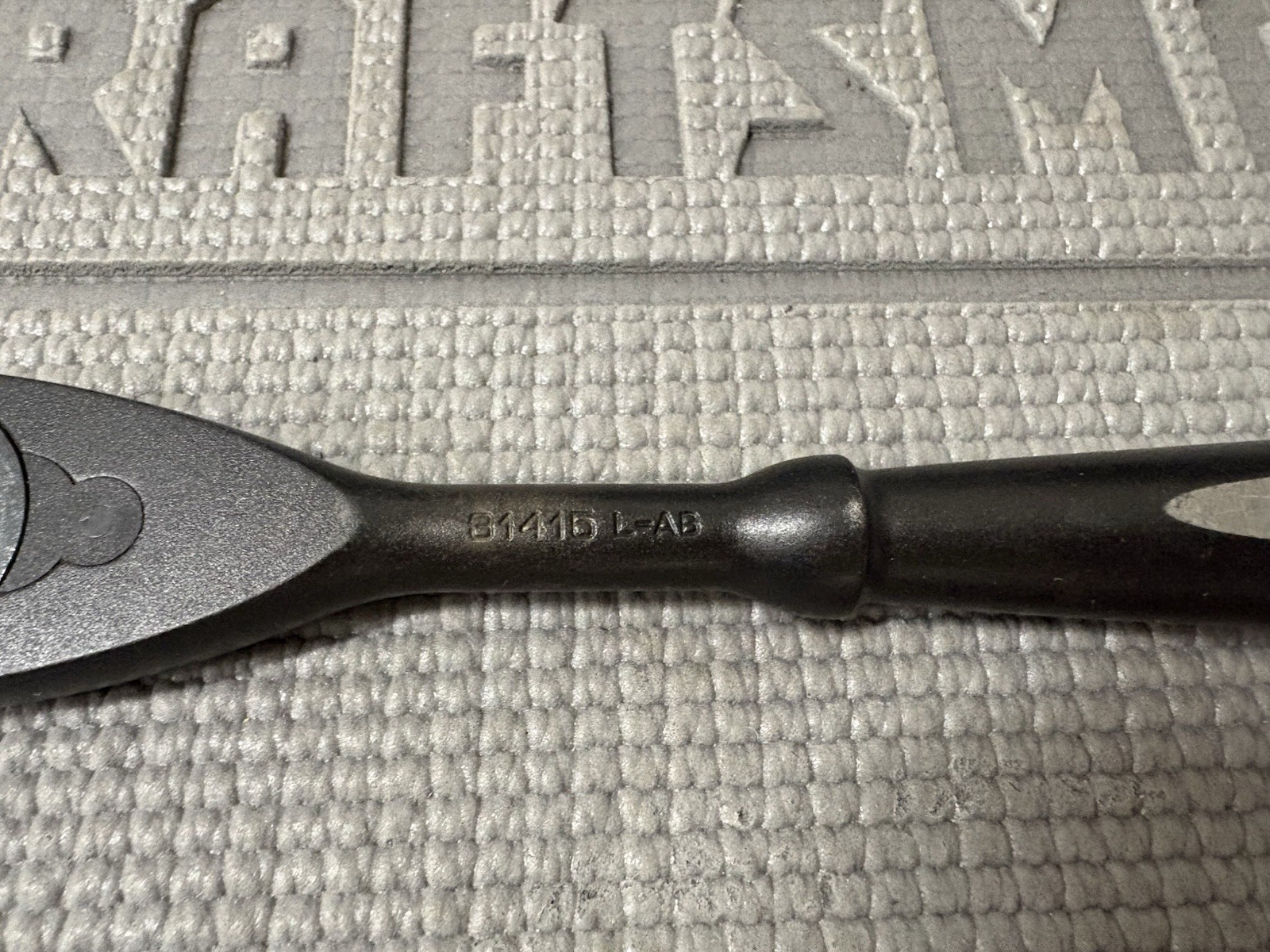 Sears Craftsman Max Axess Pass Thru Ratchet 3/8″ Drive 31415 L-AB Black Oxide