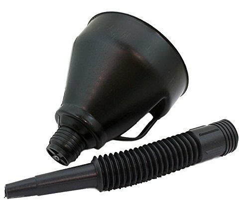 Automotive Plastic Funnel Flexible Detachable Spout Car Funnels Oil Liquid Tool