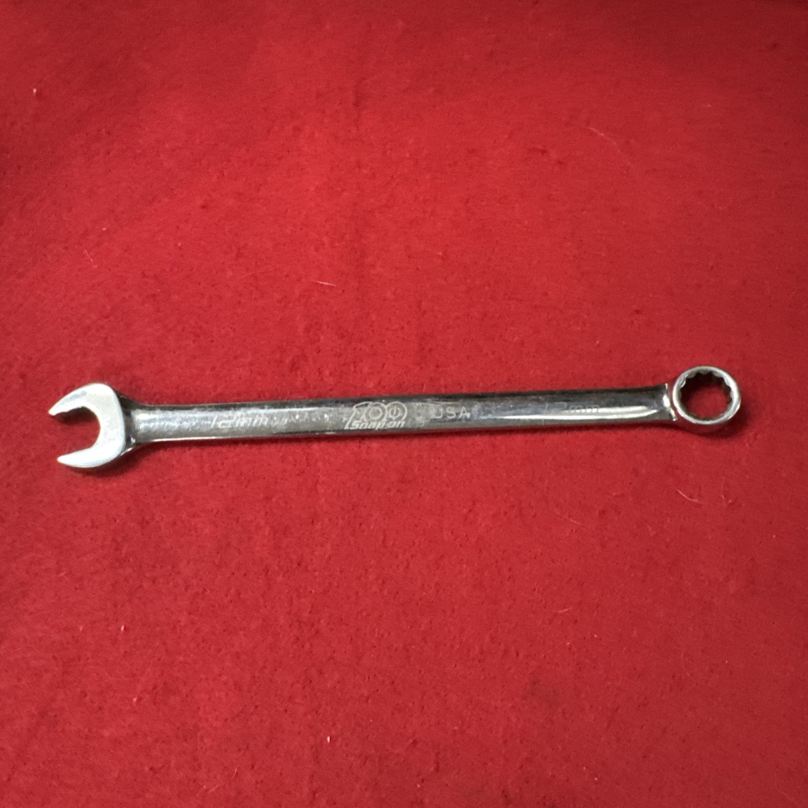 Snap-On Tool 100th Anniversary 12mm 12pt Combo Wrench SOEXM12