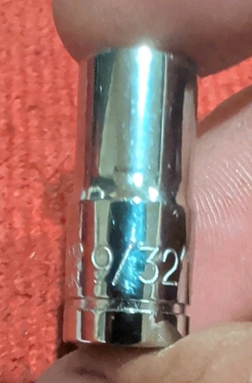 Williams 30109 9/32 6 Point Socket 1/4 Drive