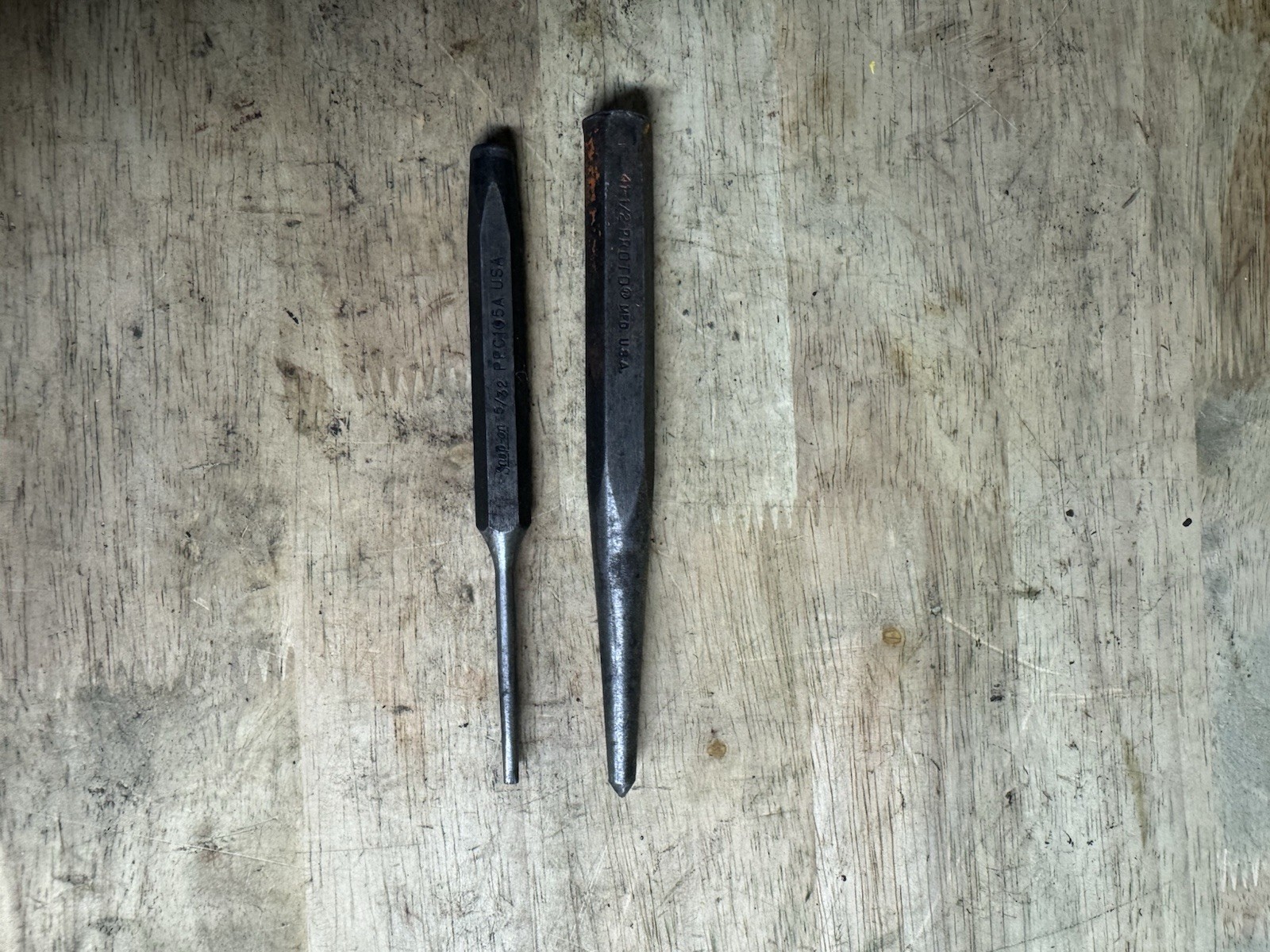 🔧 Snap-on And Proto 2 Piece Punch Set –PPC105A,