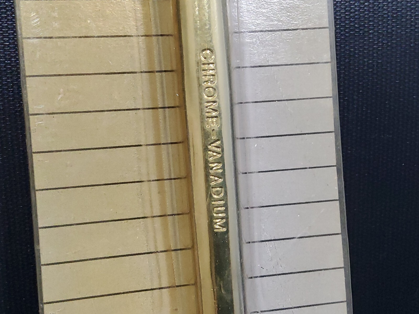 Vtg 1/2″ Drive Cosmo Tools Mechanics Ratchet Handle Chrome Vanadium 10″ Long NOS