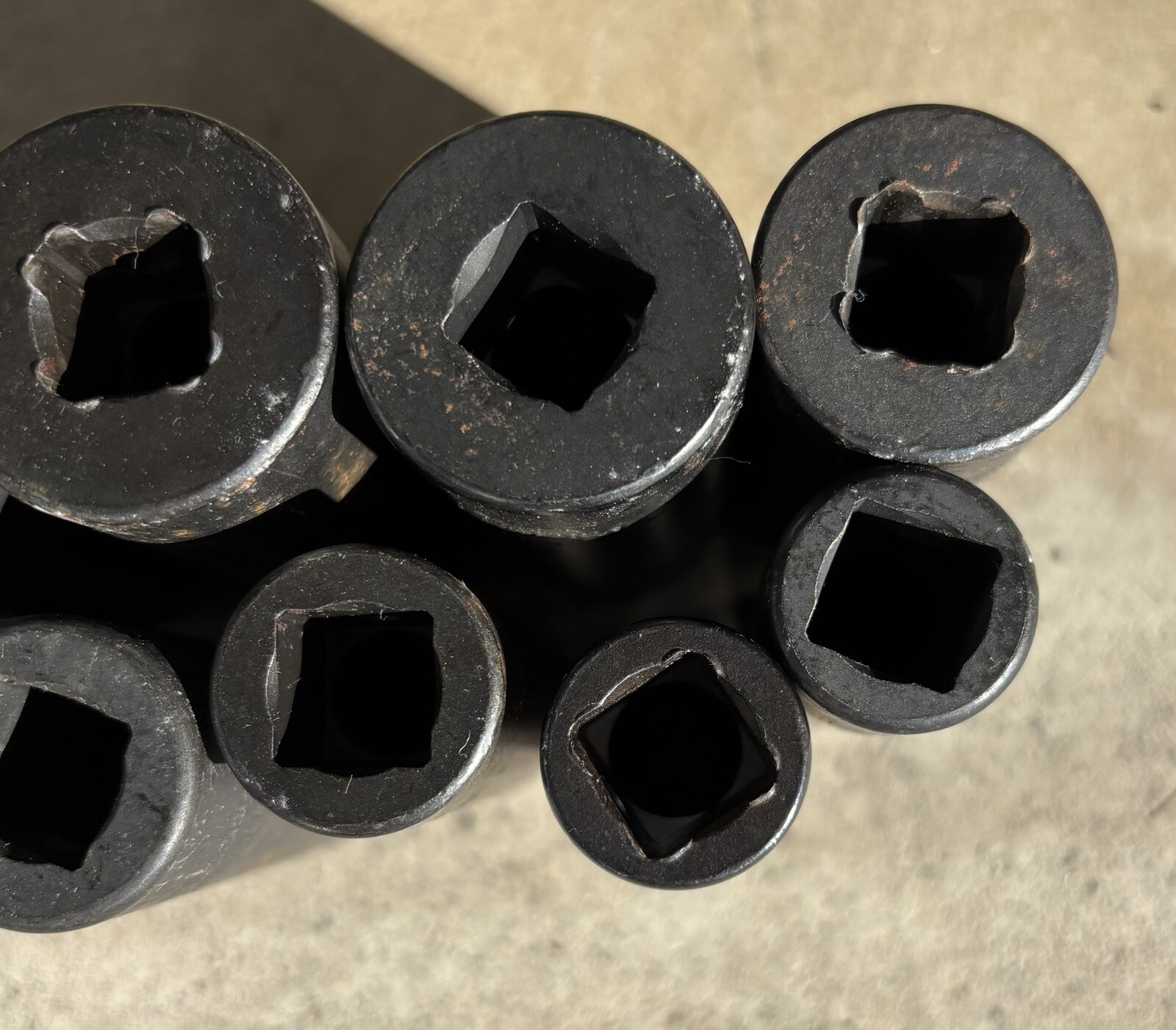 SNAP ON 1/2″ Drive Deep Impact Socket Set 9 pc SIM160-SIM320 model 1/2″-1″ 6 Pt