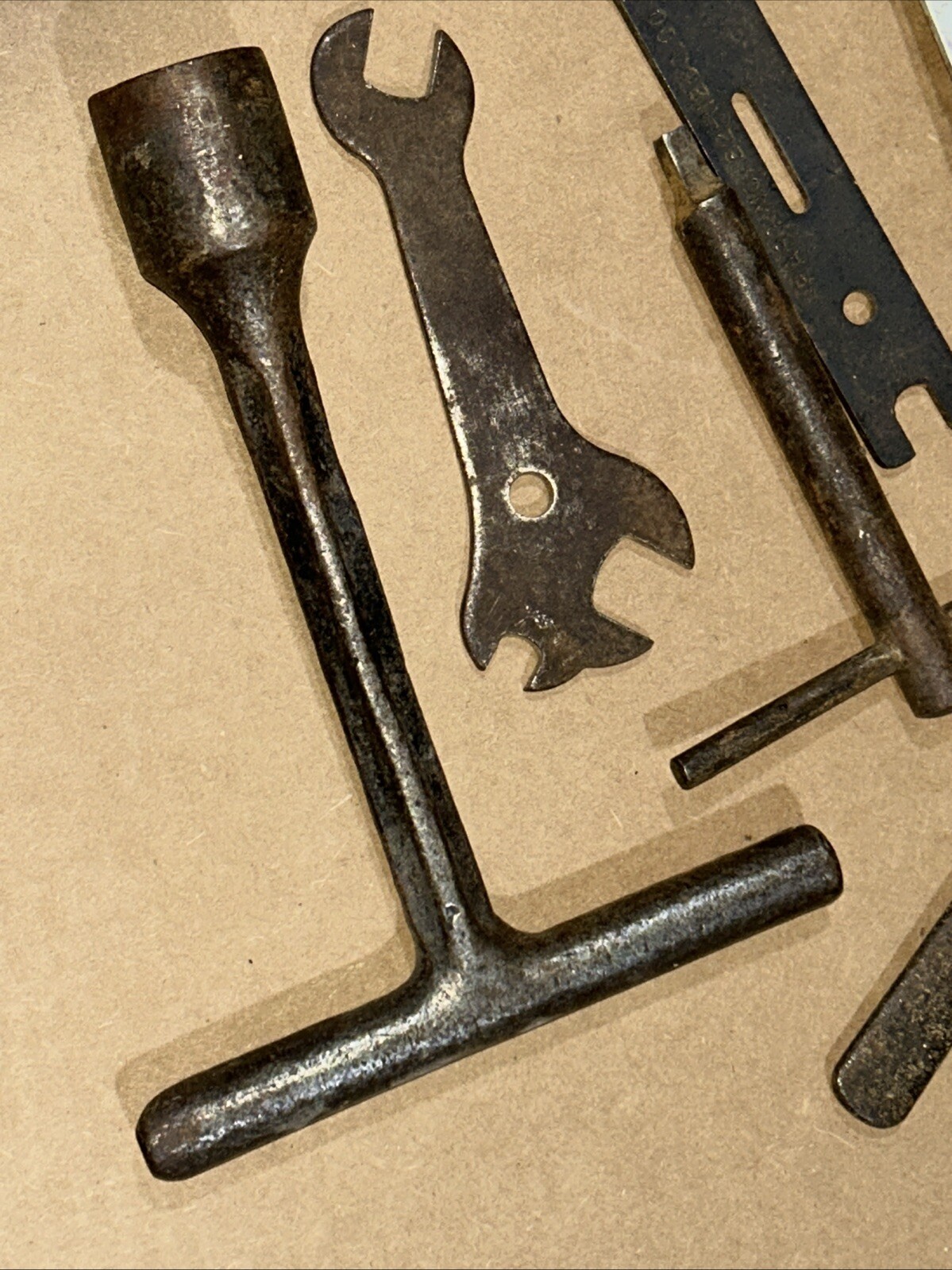 15 piece miscellaneous wrenches and other tools