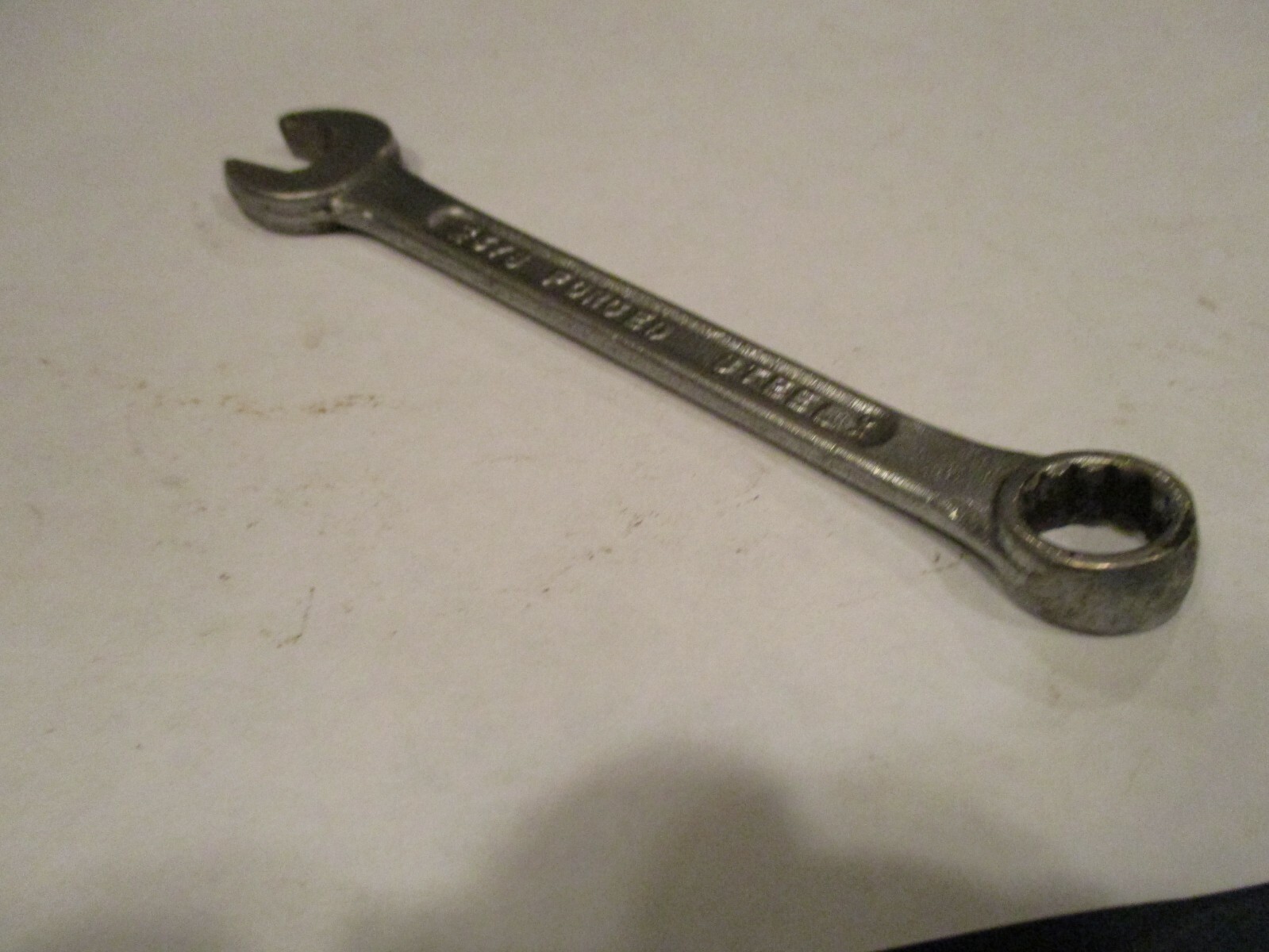ETC- INDUSTRIAL CHROME MOLYBOENUM – FORGED OPEN & BOX END 7/16″ WRENCH