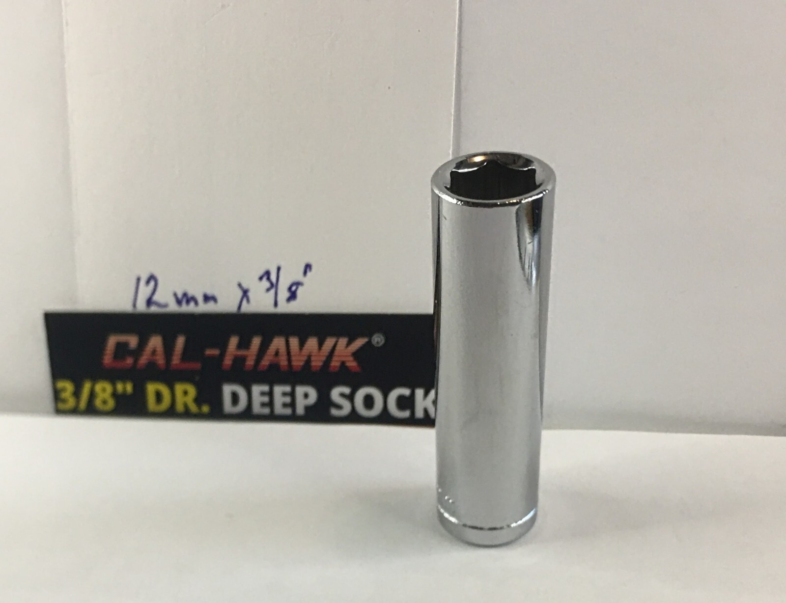 Cal- Hawk Deep Socket 12 mm x 3/8″ Dr 6Pt Free USA Ship