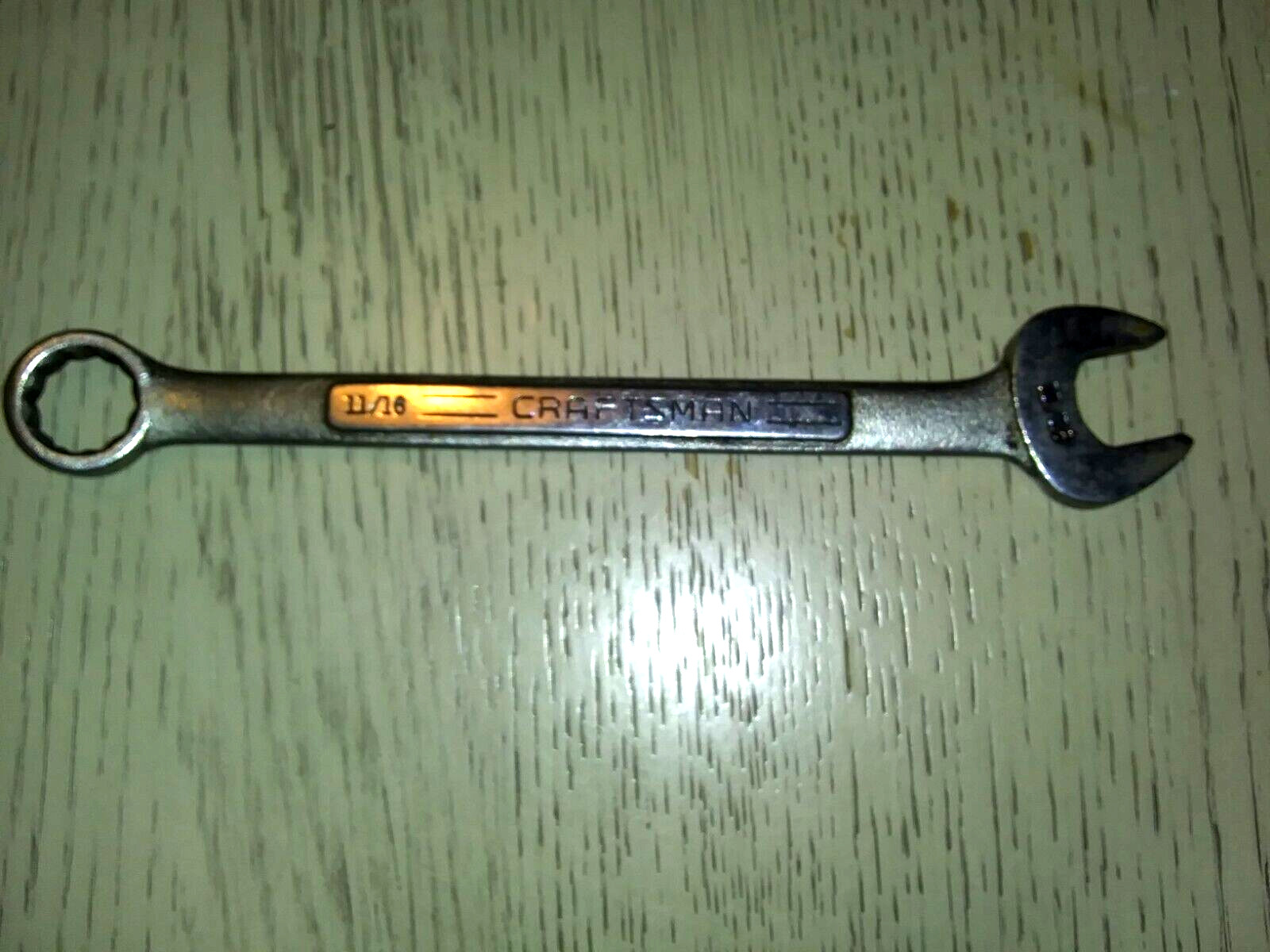 Vintage Craftsman 11/16in. Combination Wrench USA Made 12 point-w/initials