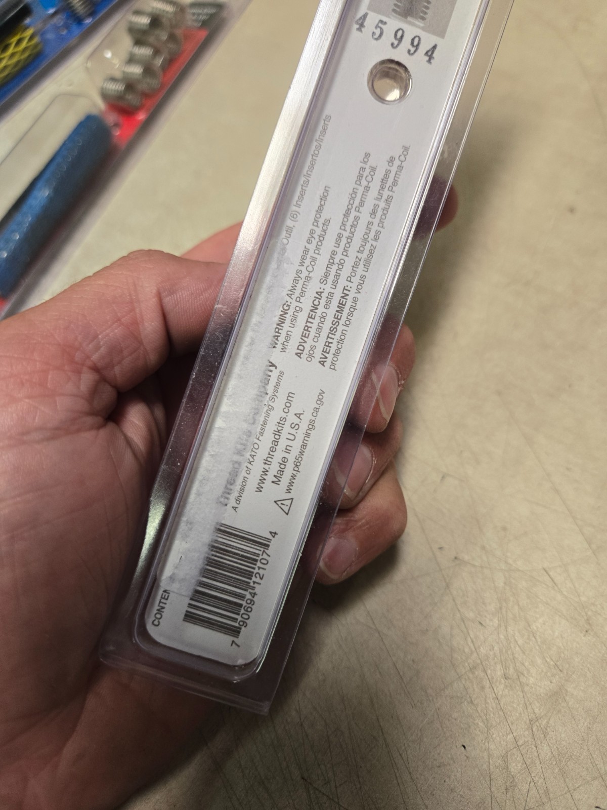 7/16-14 NC Thread Insert Repair Kit Perma Coil 1208-107 USA Fits Heli USA