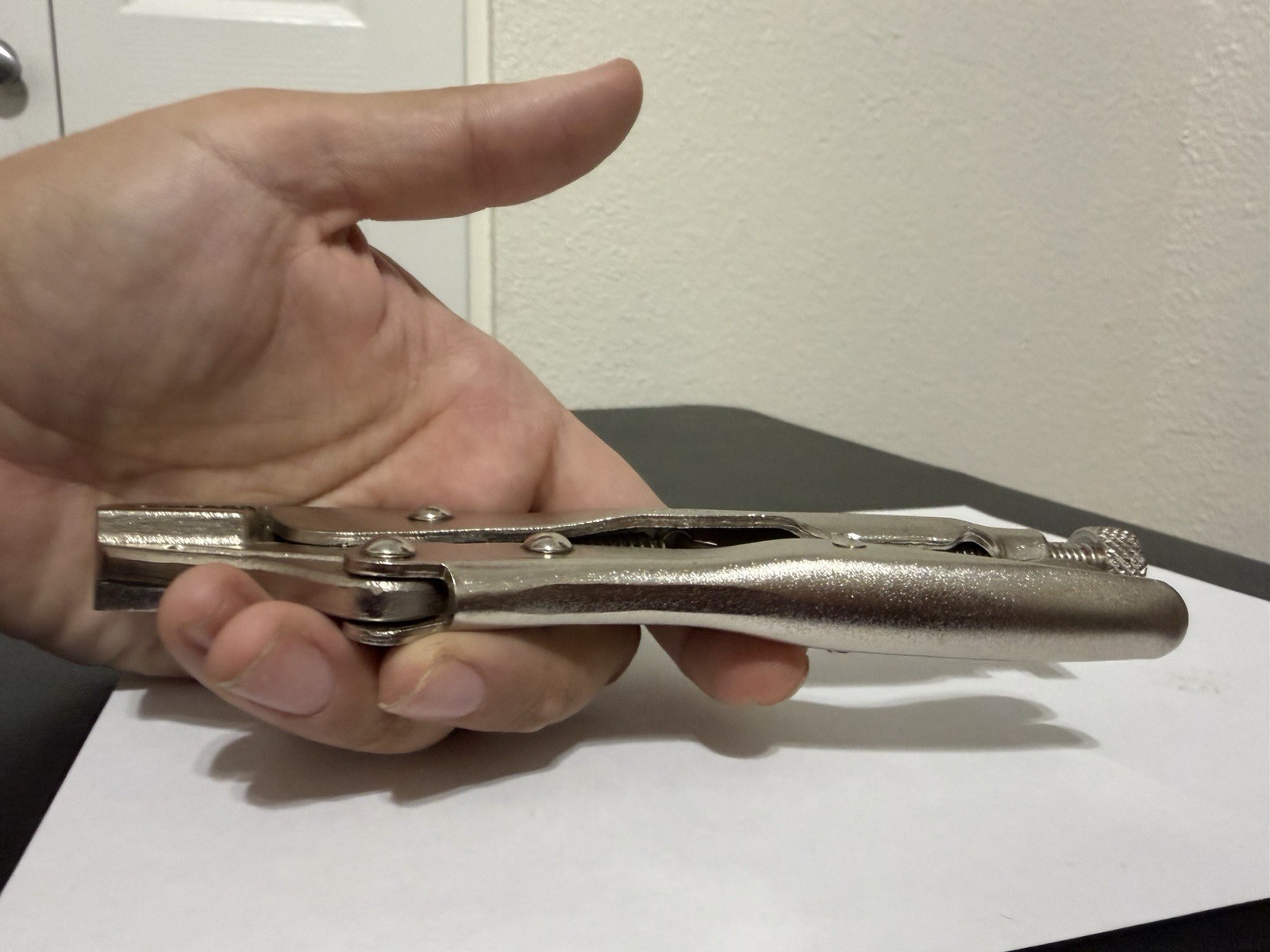 MAC TOOLS MLP7SJ 7″ Straight Jaw Locking Pliers Vice Grip Free Shipping