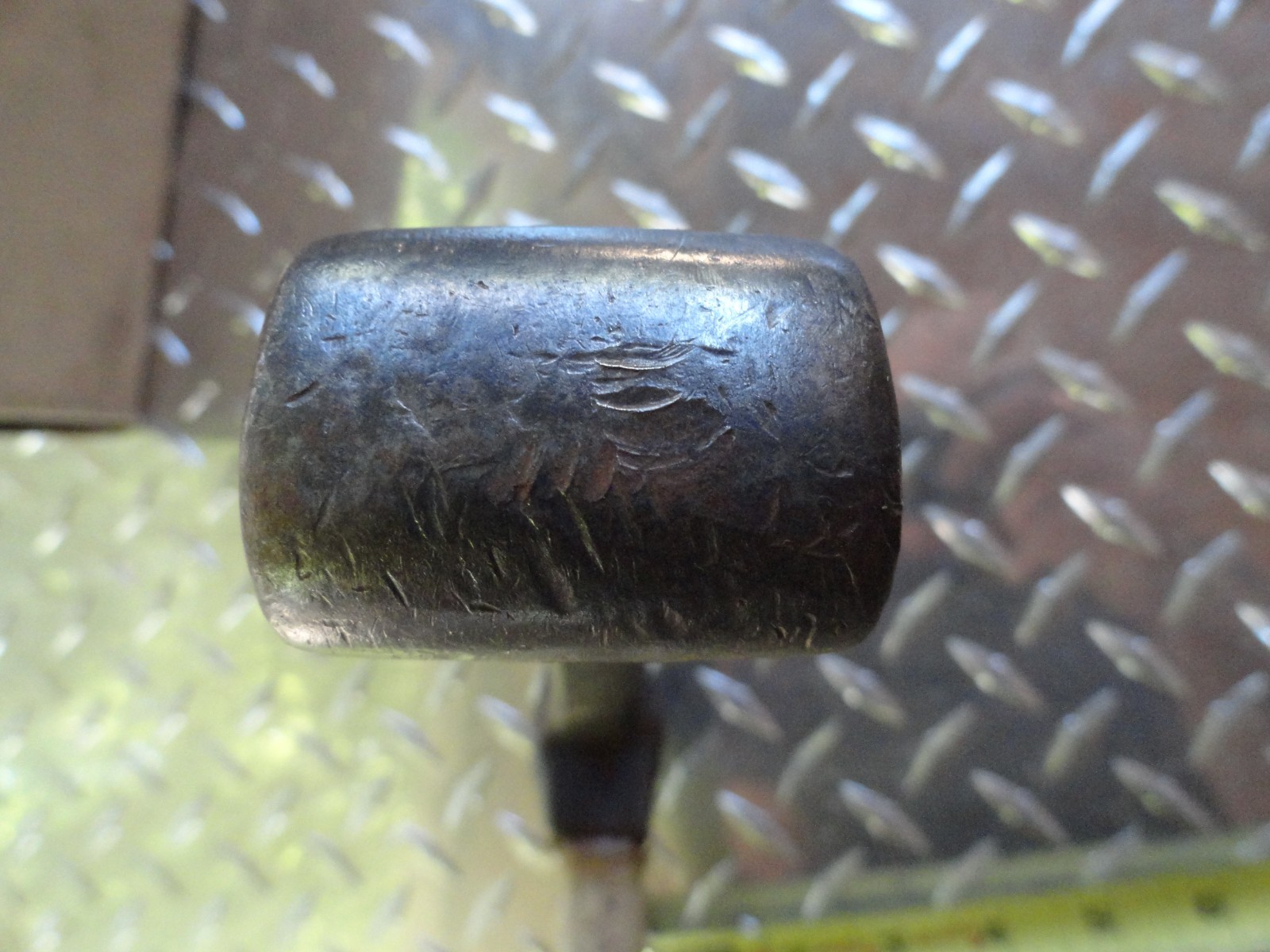 BODY REPAIR HAMMER USED 16″ HANDLE 8 1/4″ LONG REACH HEAD 1 1/2″ FACE FAST SHIP