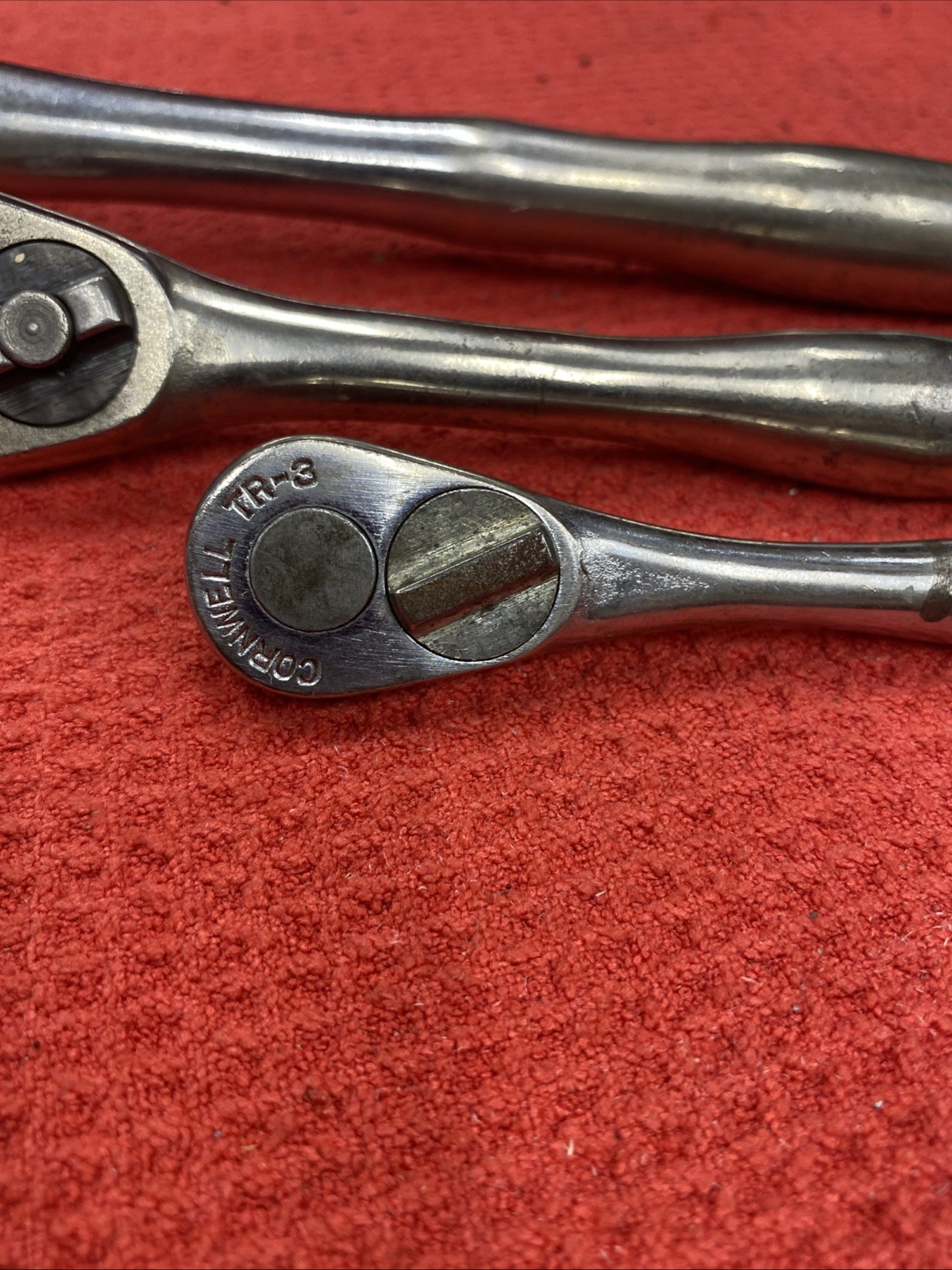 Lot Of 3 Cornwell Ratchet 1/2, 3/8, 1/4