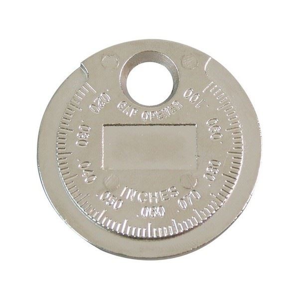 Zinc Alloy Spark Gap Gauge With Metric And For IMPERIAL Measurement 06 To 24mm