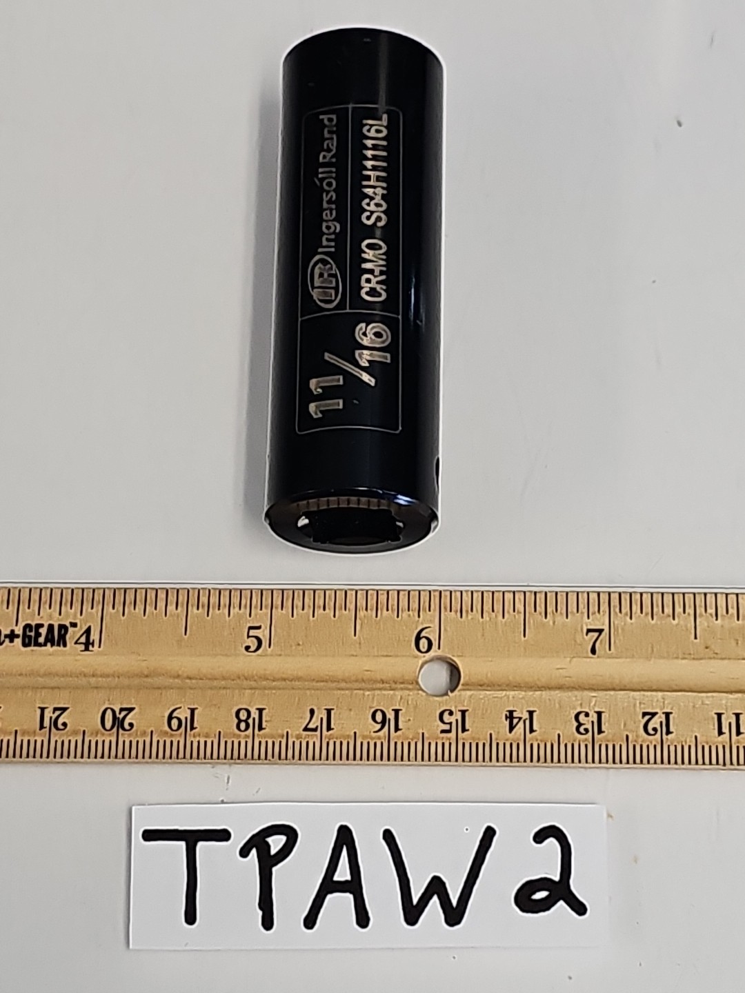 Ingersoll Rand 1/2” Drive 11/16” 6 Point Deep Impact Socket