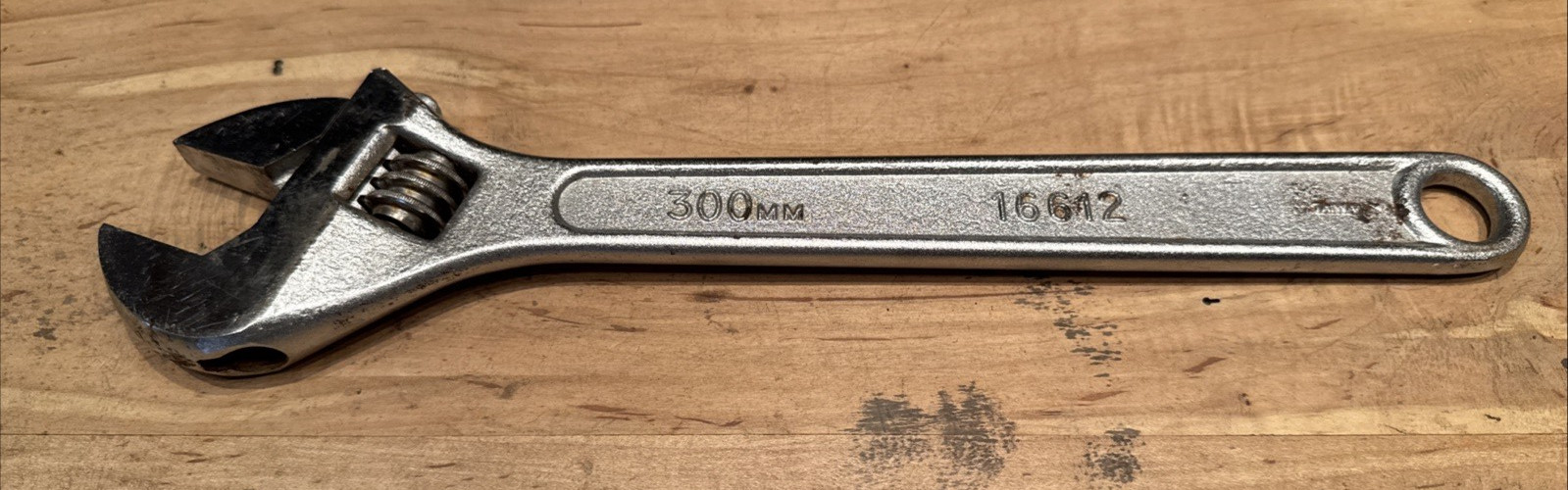 Vintage GM Goodwrench – 300mm 12″ Adjustable Wrench #16612, Very Good Condition!