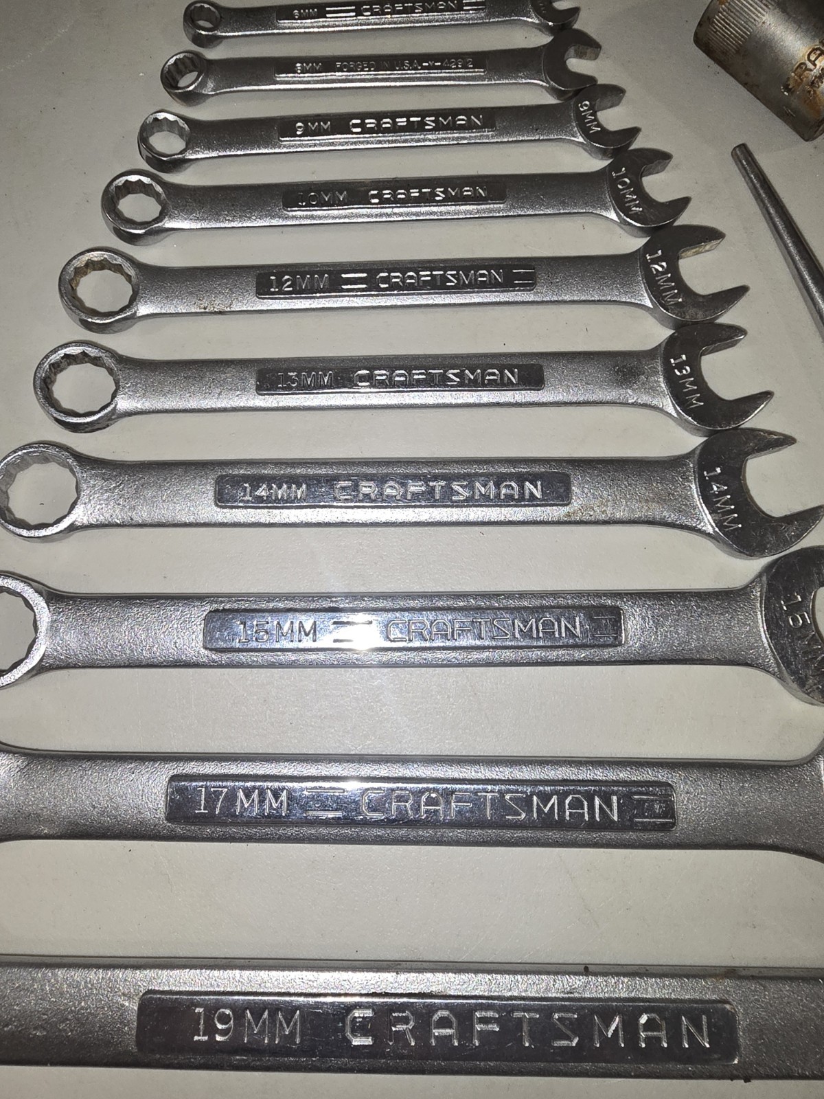 Craftsman Metric 14 Piece Combination Wrench Incomplete Set Plus Other -See Pics