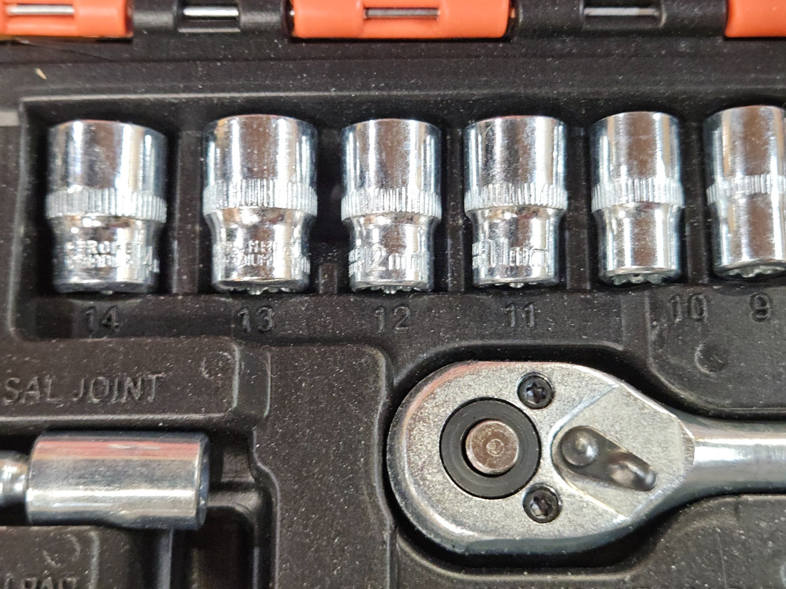METRIC SOCKET SET 1/4″ DRIVE. BRAND NEW.