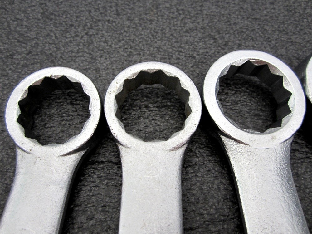 Vintage Craftsman 5pc Large Combination Wrench Set -VV- Made in USA