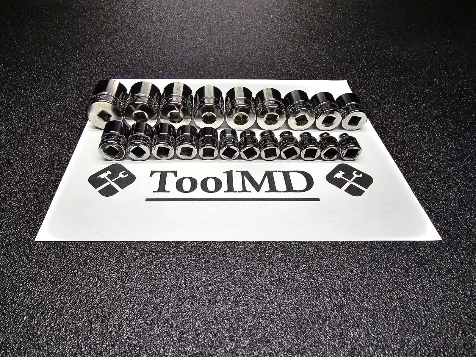 Snap-on Tools NEW 21pc 3/8 Drive METRIC Shallow 6-Point BONUS Socket Set 212FSMY