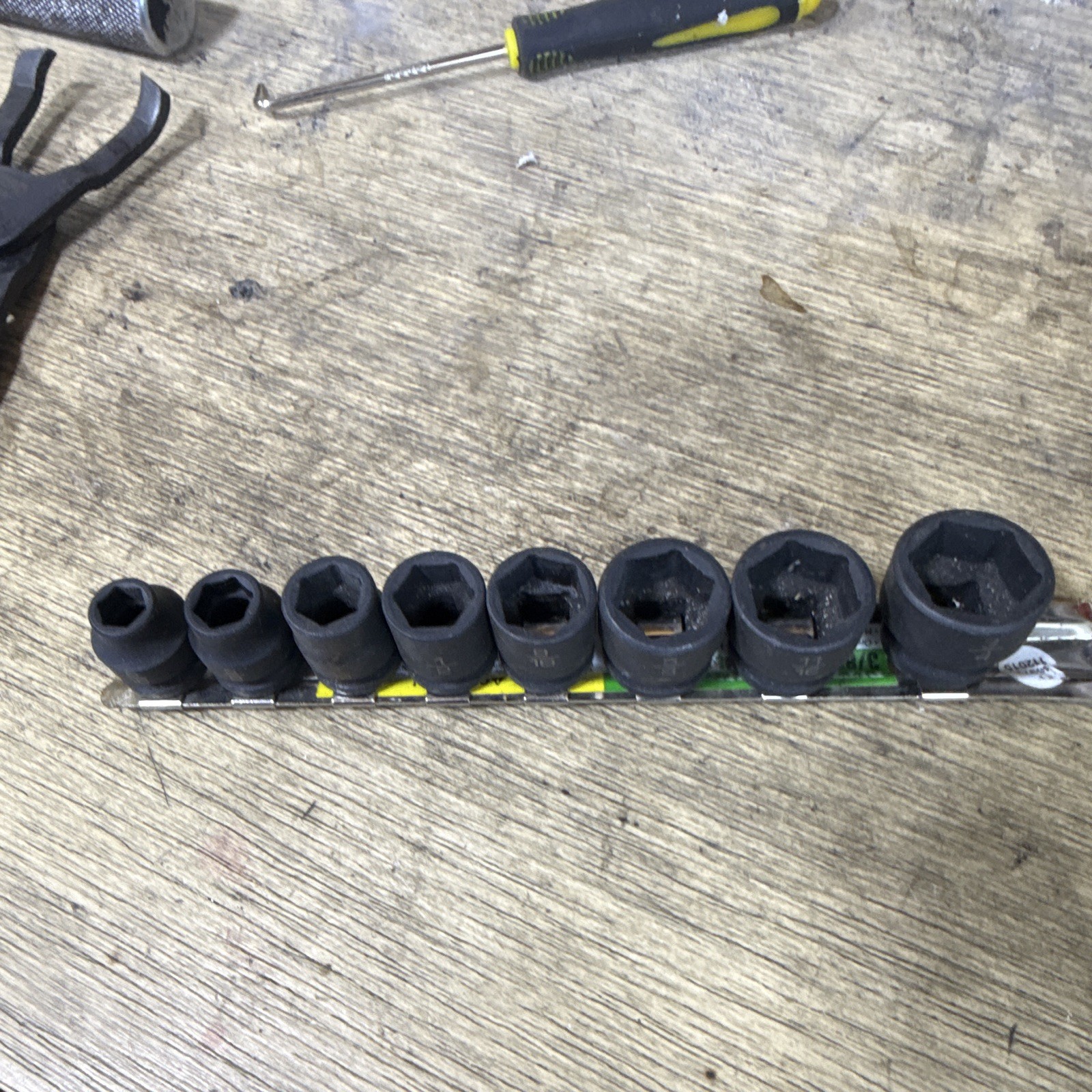 Brand New Matco Socket Set 3/8 Drive Six Point Short Impact Socket Set 5/16-3/4