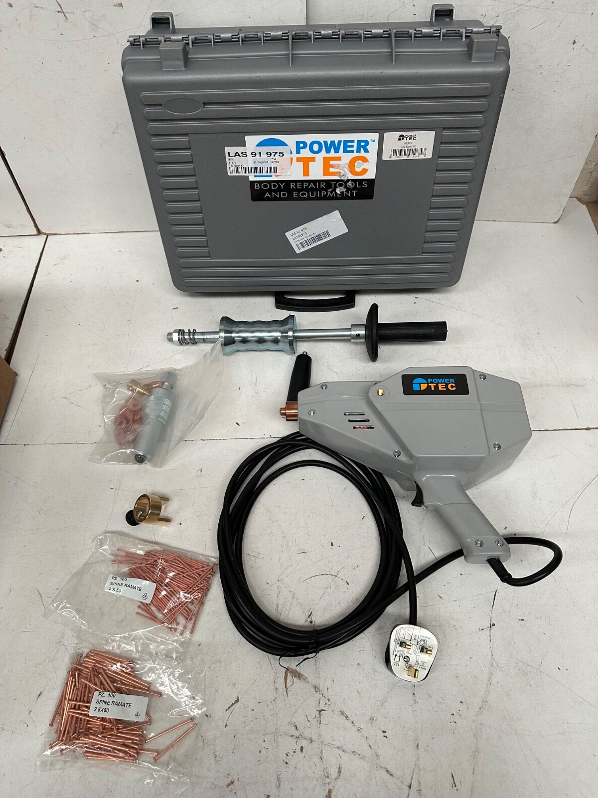Power-Tec 91975 Tec Spot Kit free UK NEXT DAY DELIVERY VAT INCLUSIVE
