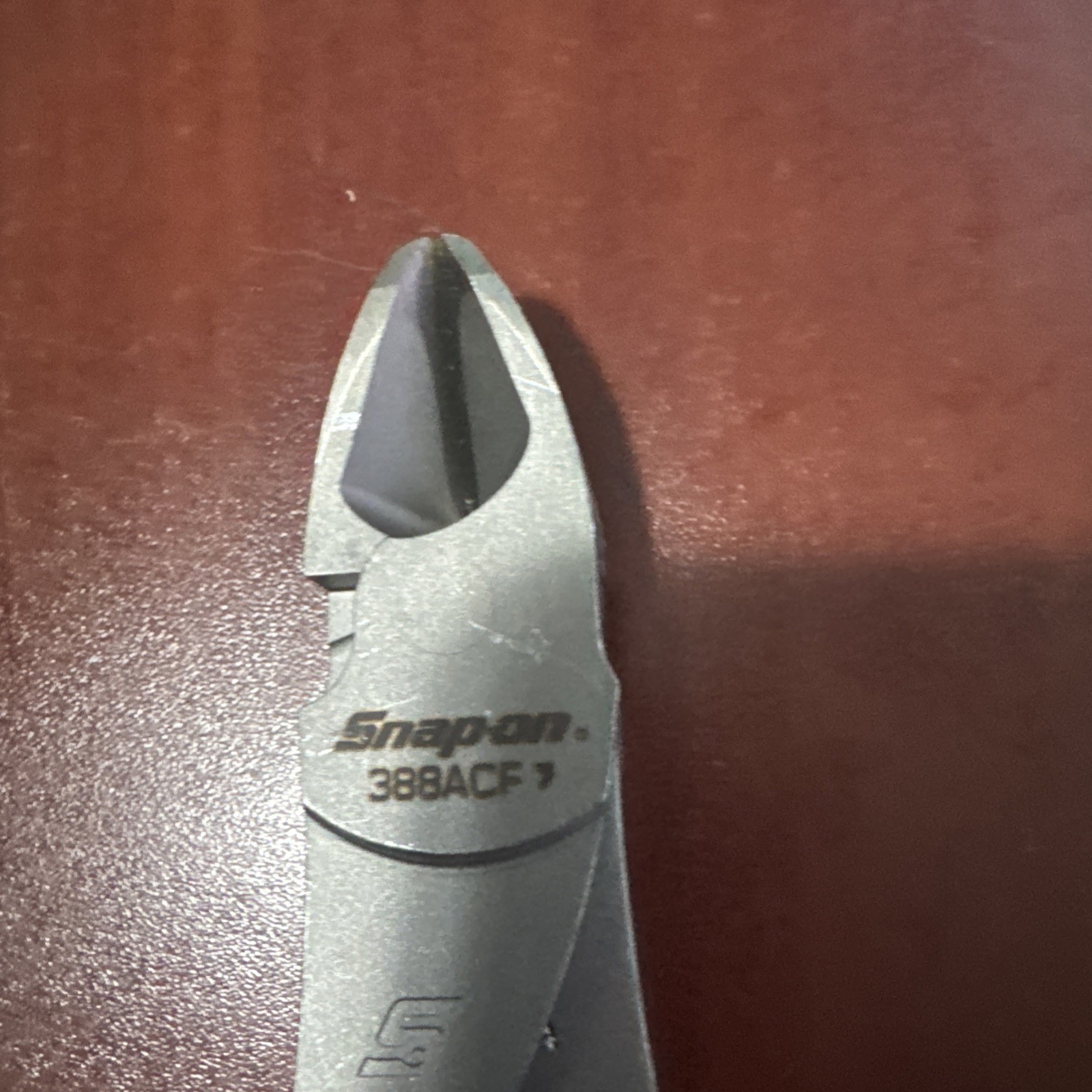 Snap-on Tools USA NEW ORANGE Grip 8″ High Leverage Diagonal Cutter Plier 388ACFO