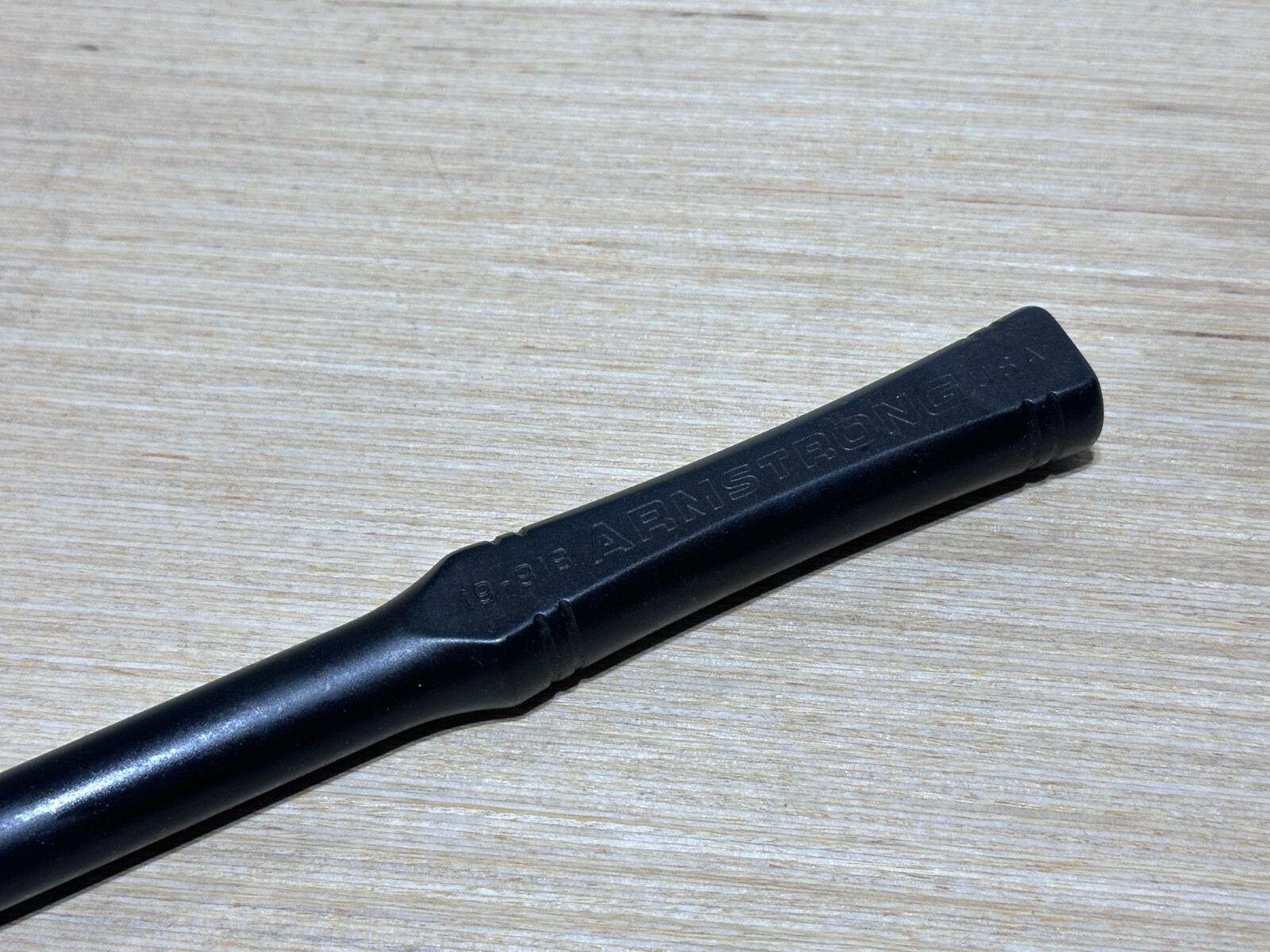 NOS Armstrong Tools USA 19-918 Black Industrial Finish Breaker Bar, 3/8″ Drive