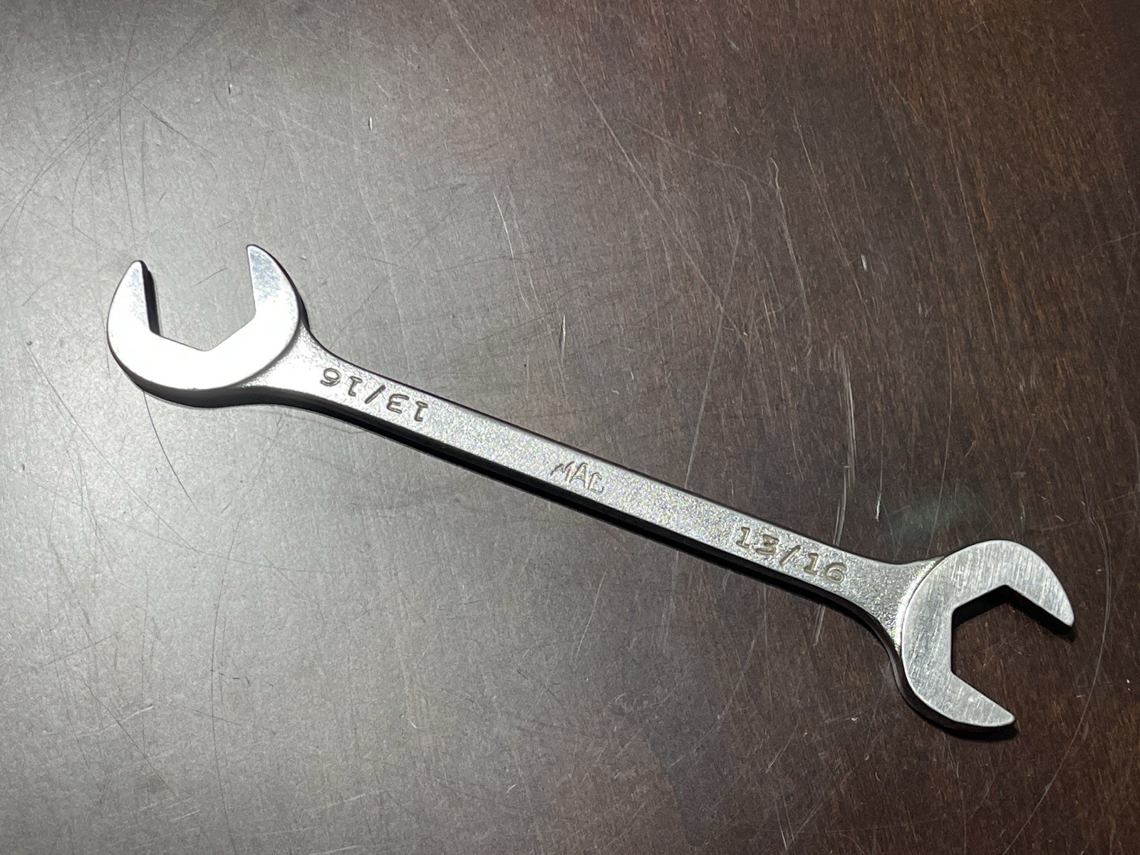 MAC Tools DA26 SAE 13/16 Open End Offset Angle Wrench 4-Way USA NICE