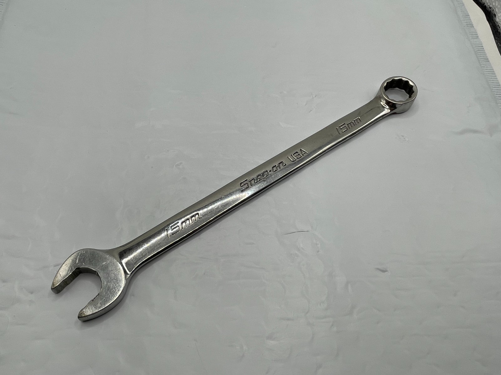 Snap On 15mm 12pt Flank Drive Plus Metric Wrench SOEXM15