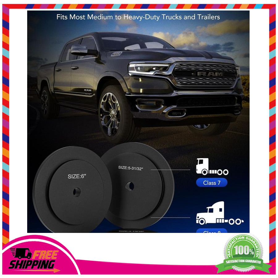 Orion Motor Tech 5pc Heavy Duty Truck Hub Seal Driver Kit for Semi Trucks