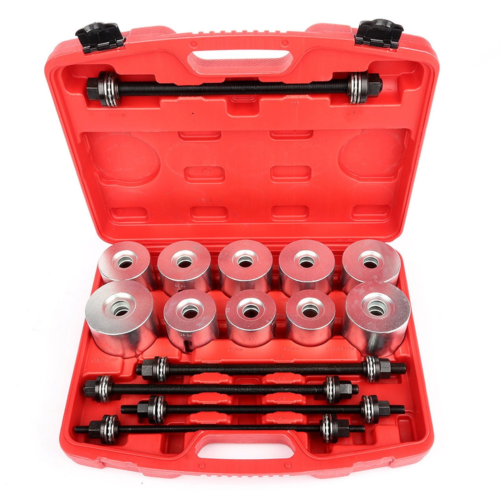 27pc Insertion Tool Universal Press and Pull Sleeve Kit Bush Bearing Removal