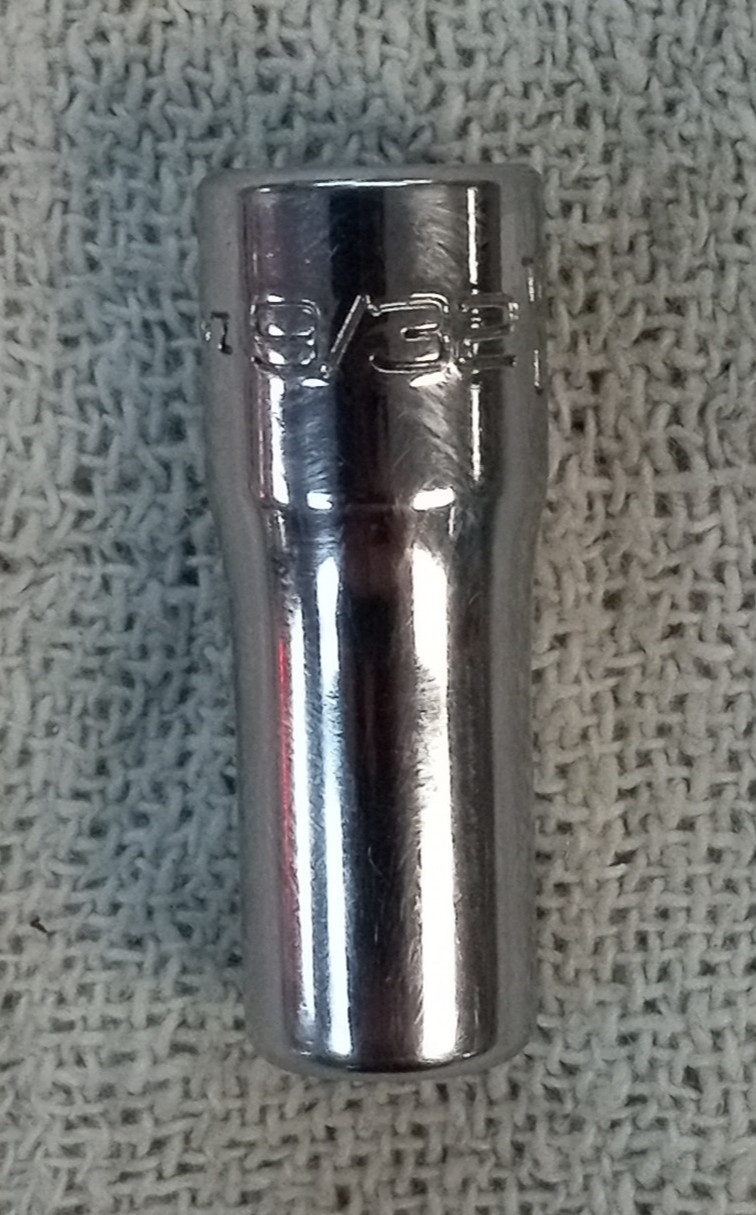Snap-on 1/4 sockets 3/16, 7/32, 1/4, 9/32, 5/16, 11/32, 3/8, 7/16, 1/2, 9/16